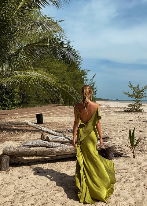 Arcina Ori | Odessa Dress Pistachio