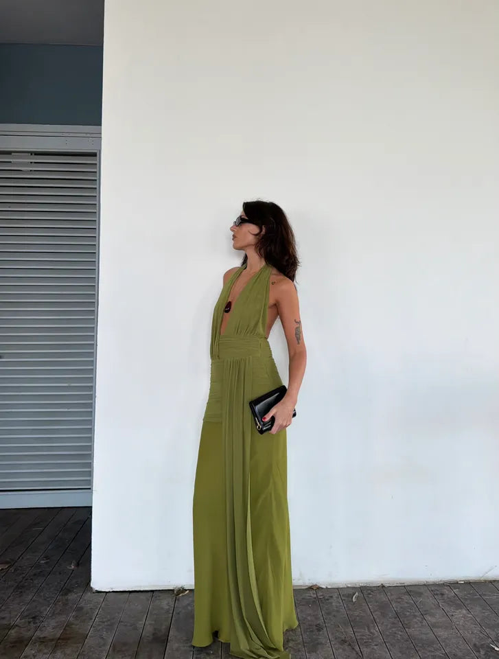 Bec + Bridge | Cassis Drape Maxi Dress