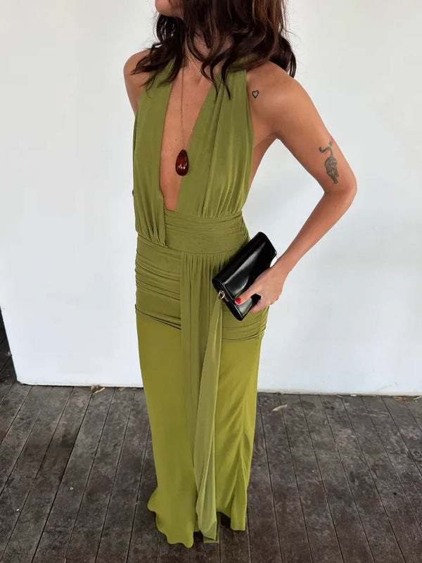 Bec + Bridge | Cassis Drape Maxi Dress